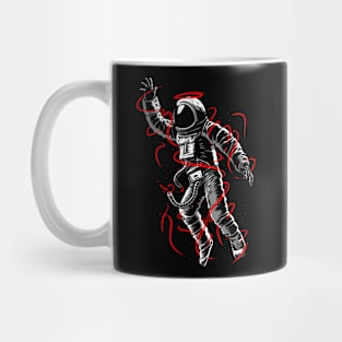 Astronaut dynamic lines Mug